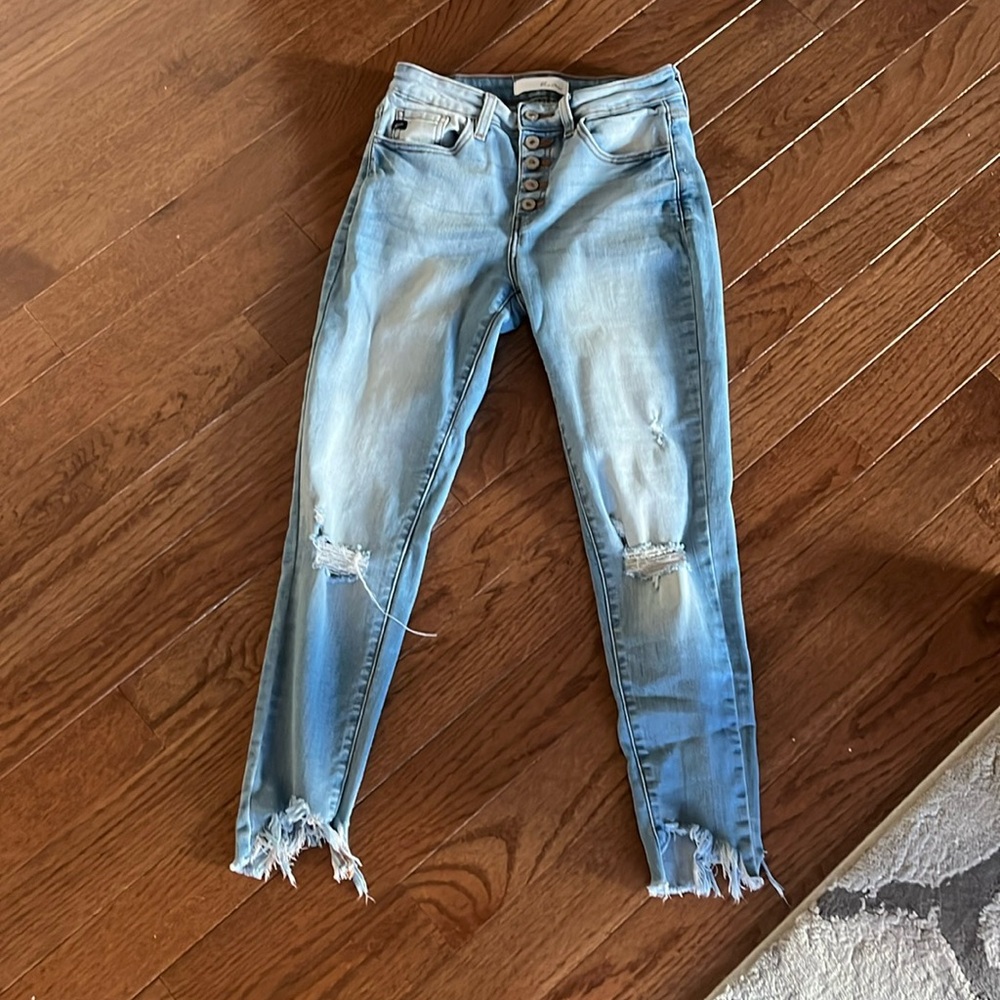 stretch skinny jeans
